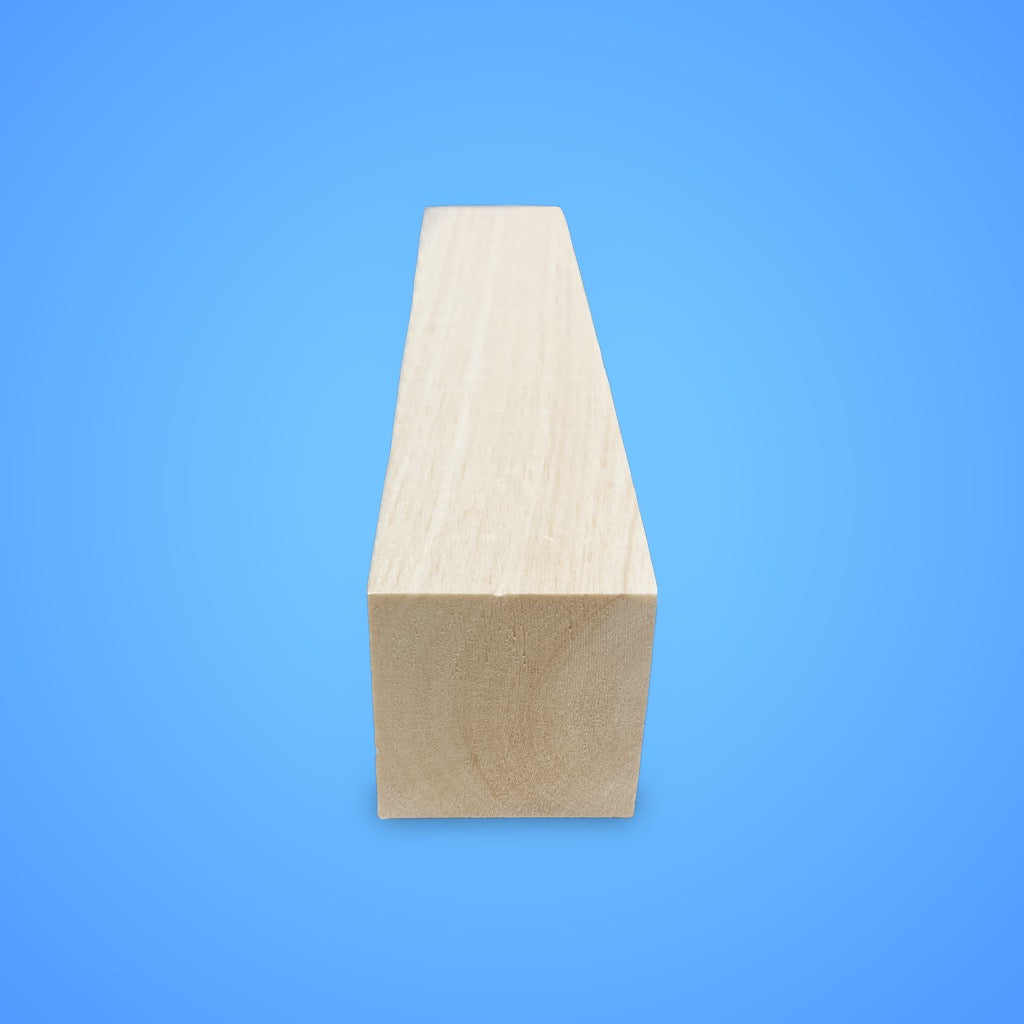 Bnm Balsa Wood Block (1 x 1 x 12 in) BNM1713