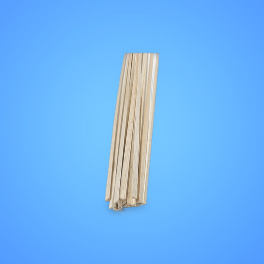  MUXGOA Balsa Wood Sticks,100 Pcs 1/4 × 6 inch Balsa