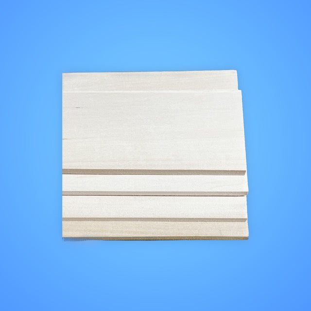 Mahogany Plywood 18 PCS, 1/8 Thin Wood Sheets 12 x 12 A/B Grade